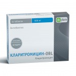 Кларитромицин-OBL, таблетки покрытые пленочной оболочкой 500 мг 14 шт