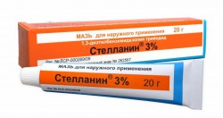 Стелланин, мазь д/наружн. прим. 3% 20 г туба